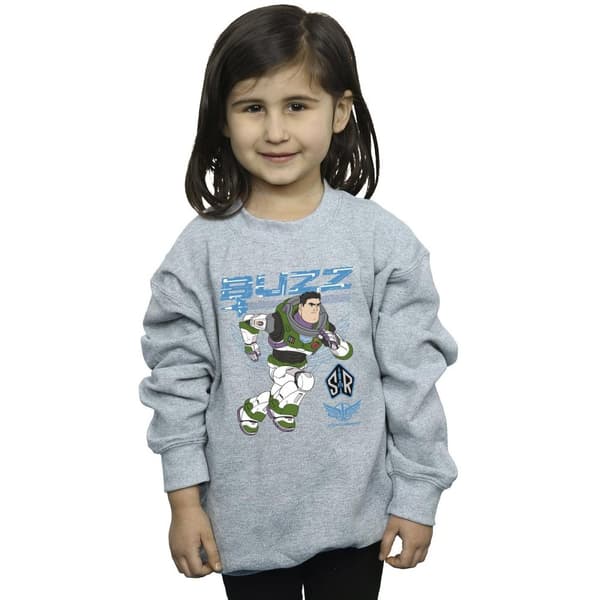 Disney Girls Lightyear Buzz Run To Action Sweatshirt