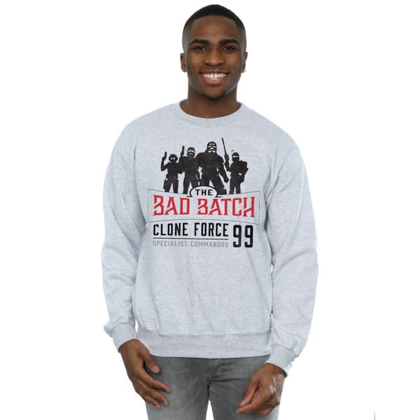 Star Wars Sweatshirt - The Bad Batch Clone Force 99 för herrar