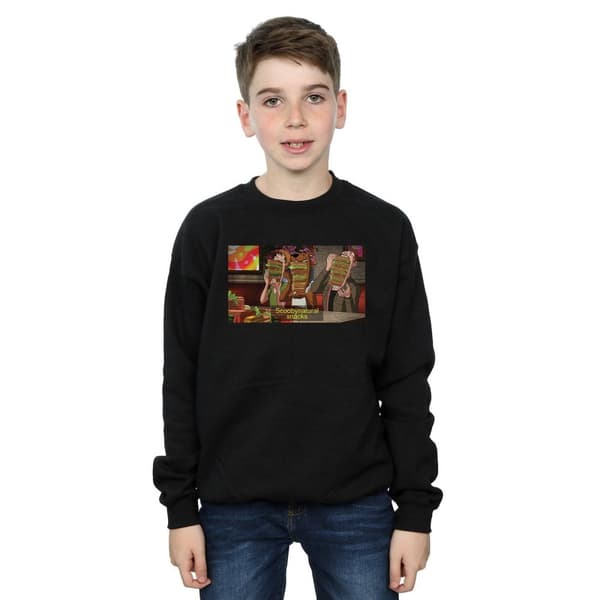 Scoobynatural Boys Supernatural Snacks Sweatshirt