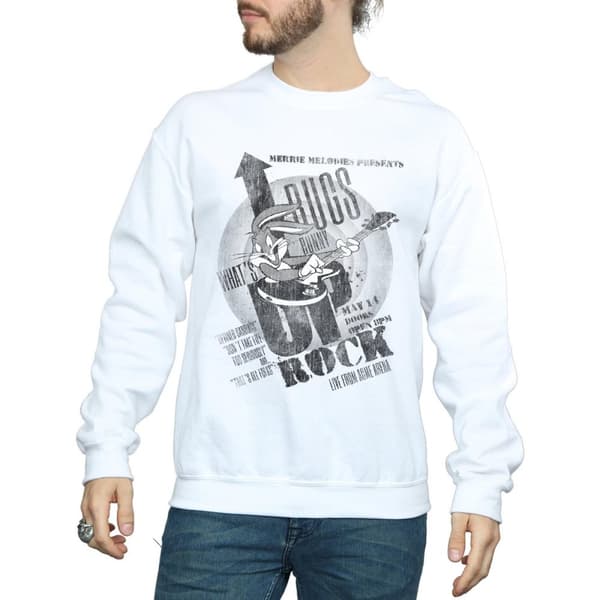 Looney Tunes Herr Bugs Bunny What´s Up Rock Sweatshirt