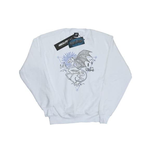 Harry Potter Dam/Tjej - Thestral Line Art - Sweatshirt