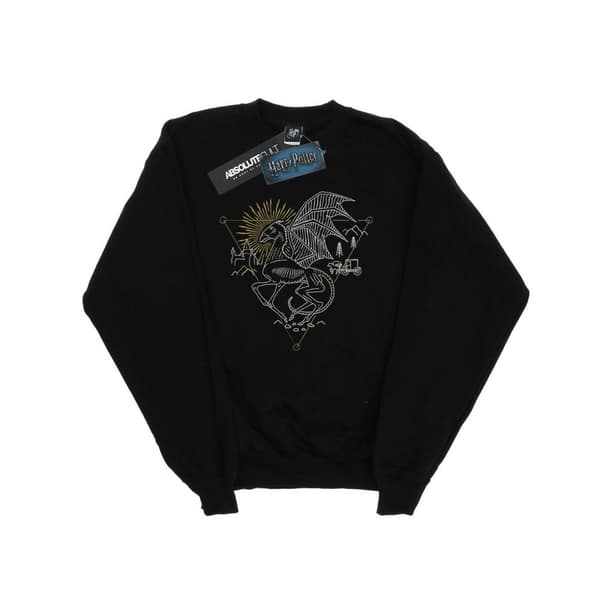 Harry Potter Dam/Tjej - Thestral Line Art - Sweatshirt