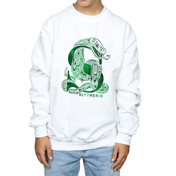 Harry Potter Boys Slytherin Snake Sweatshirt
