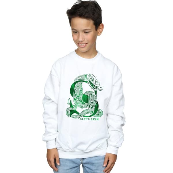 Harry Potter Boys Slytherin Snake Sweatshirt