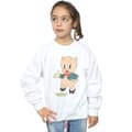 Miniatyrbild 2 av 3: Looney Tunes Sweatshirt med tryck från Porky Pig för flickor