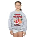 Miniatyrbilde 2 av 3: Looney Tunes Girls Santa Bugs Bunny Sweatshirt