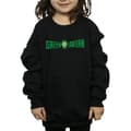Miniatyrbilde 3 av 5: DC Comics Girls Green Lantern Text Logo Sweatshirt
