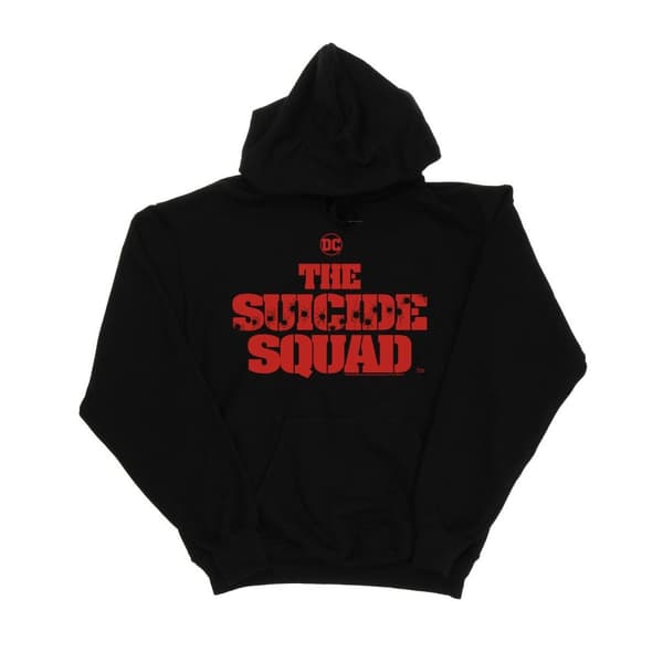 DC Comics Mens The Suicide Squad Movie Logo Hoodie