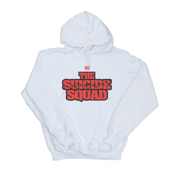DC Comics Mens The Suicide Squad Movie Logo Hoodie