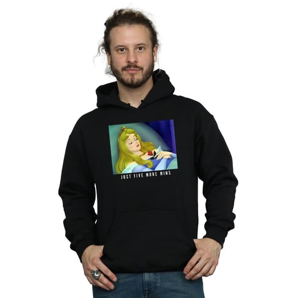 Disney Princess Mens Sleeping Beauty Five More Minutes Hoodie