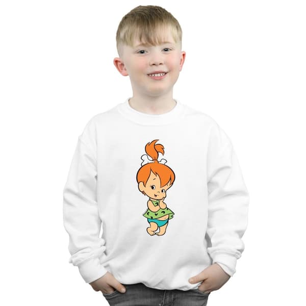 The Flintstones Boys Pebbles Flintstone Sweatshirt