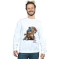 Miniatyrbilde 2 av 3: Disney Mens Beauty And The Beast Beast Sketch Sweatshirt