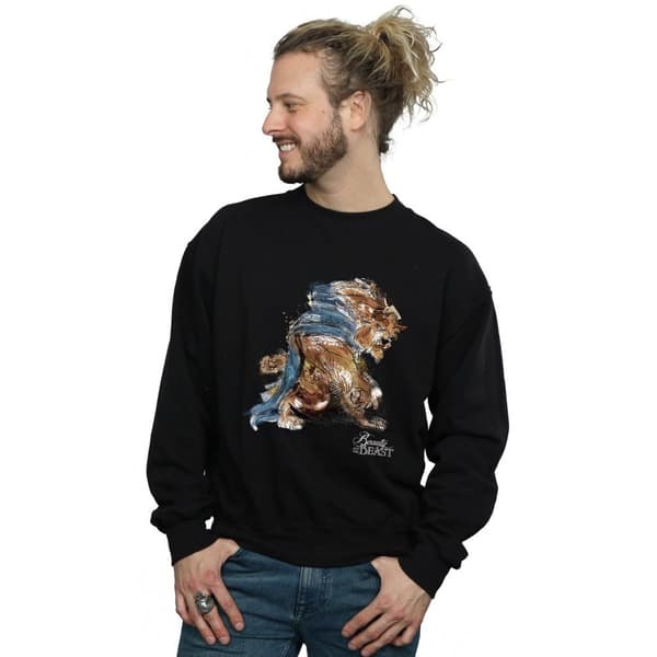 Disney Mens Beauty And The Beast Beast Sketch Sweatshirt
