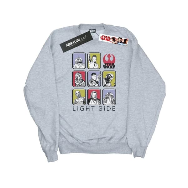 Star Wars Dam/Tjej The Last Jedi - Sweatshirt med flera karaktärer