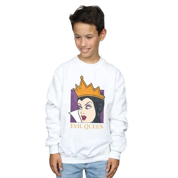 Disney Pojkar Evil Queen Sweatshirt med avklippt huvud