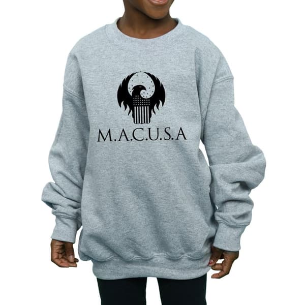 Fantastic Beasts Girls MACUSA Logo Sweatshirt
