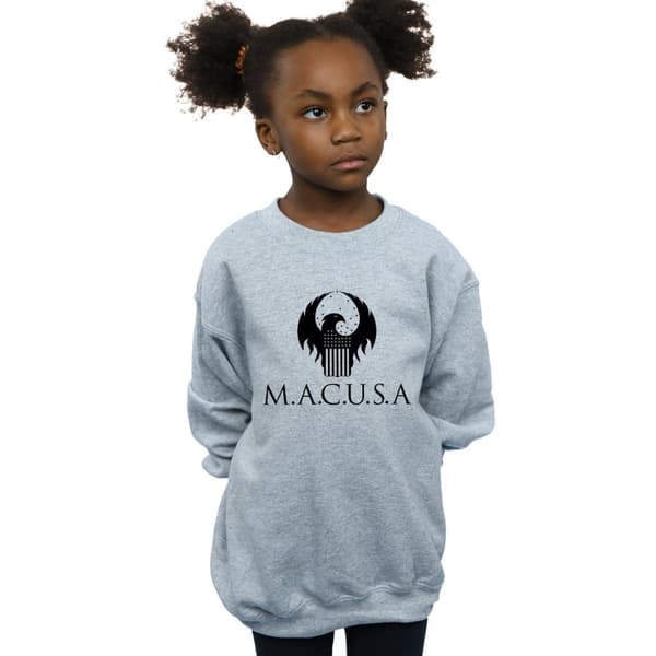Fantastic Beasts Girls MACUSA Logo Sweatshirt