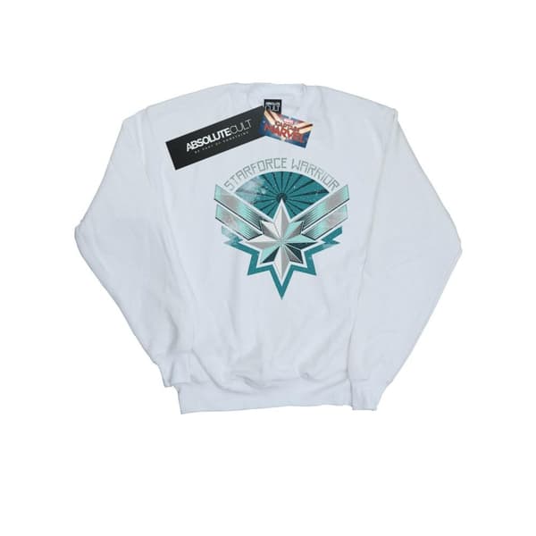 Marvel Girls Captain Marvel Starforce Warrior Sweatshirt