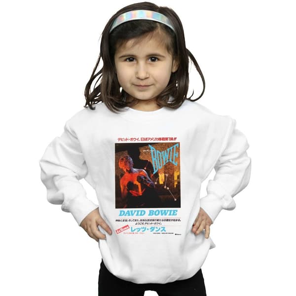 David Bowie Girls Asian Poster Sweatshirt