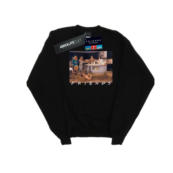 Friends Dam/Tjej Joey Sjöjungfru Sweatshirt Black L