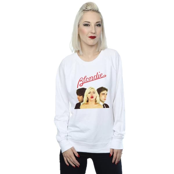Blondie Womens/Ladies Band Trio Sweatshirt