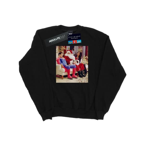 Friends Girls Couch Santa Sweatshirt