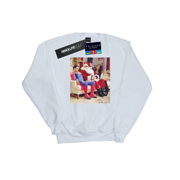 Friends Girls Couch Santa Sweatshirt