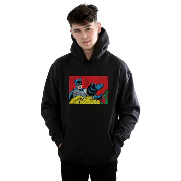 DC Comics Mens Batman Robin Slap Hoodie