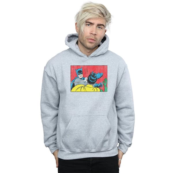 DC Comics Mens Batman Robin Slap Hoodie