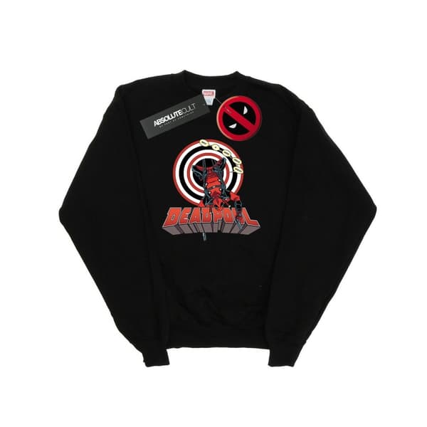 Marvel Womens/Ladies Deadpool Upside Down Sweatshirt
