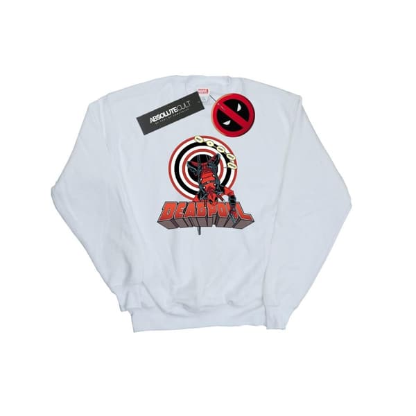 Marvel Womens/Ladies Deadpool Upside Down Sweatshirt