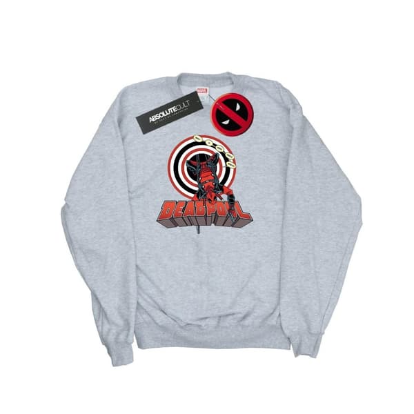 Marvel Womens/Ladies Deadpool Upside Down Sweatshirt