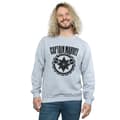 Miniatyrbillede 2 af 3: Marvel Mens Captain Marvel Blade Emblem Sweatshirt