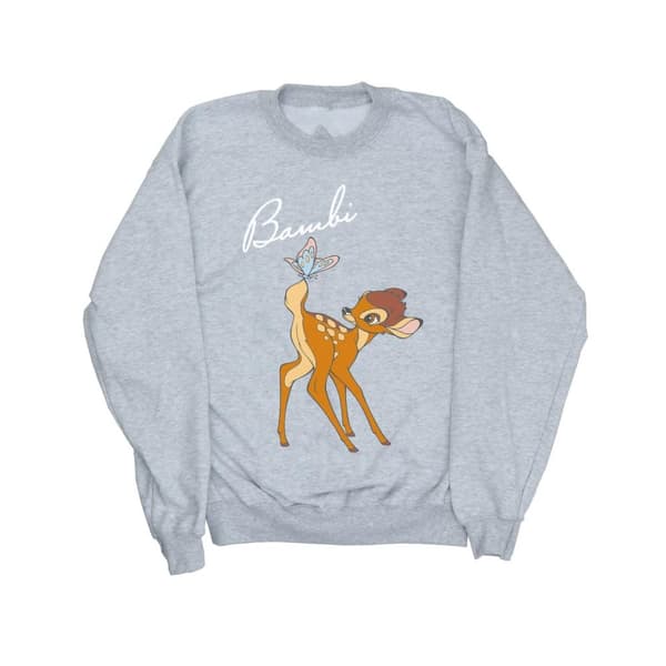 Disney Mens Bambi Butterfly Tail Sweatshirt