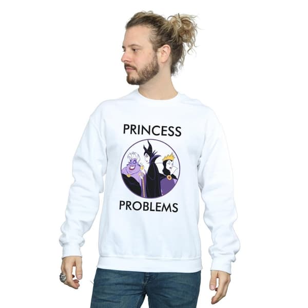 Disney Mens Villains Princess Headaches Sweatshirt