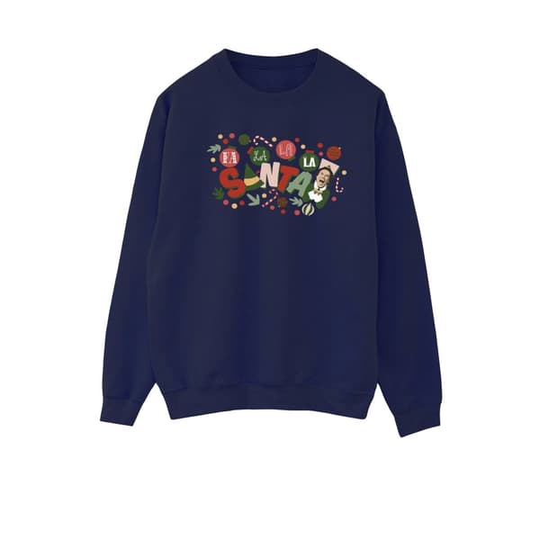 Elf Womens/Ladies Santa Fa La La Sweatshirt