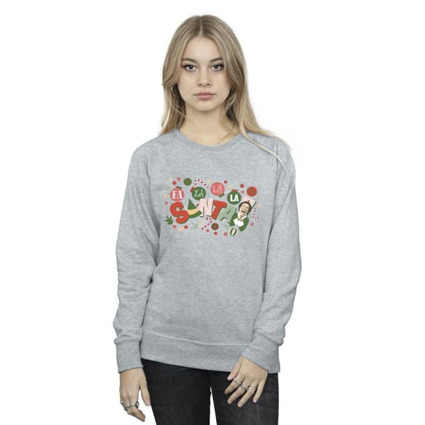 Elf Womens/Ladies Santa Fa La La Sweatshirt