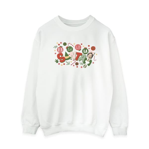 Elf Womens/Ladies Santa Fa La La Sweatshirt