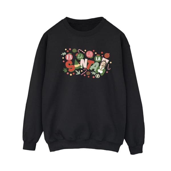Elf Womens/Ladies Santa Fa La La Sweatshirt