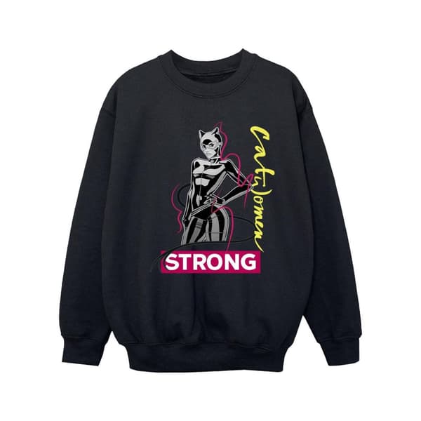 DC Comics Batman Catwoman Strong-tröja för flickor