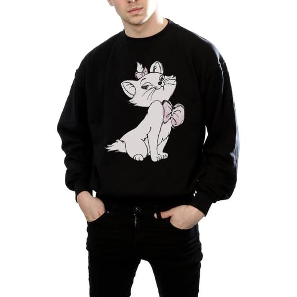 Disney Mens Aristocats Marie Sweatshirt