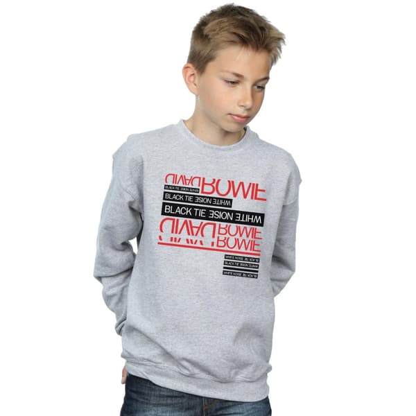 David Bowie Boys Black Tie White Noise Sweatshirt