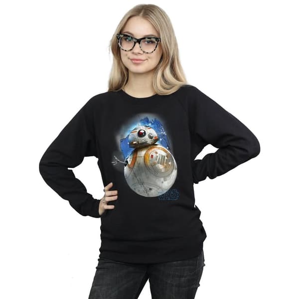 Star Wars Womens/Ladies The Last Jedi BB-8 Brushed Sweatshirt