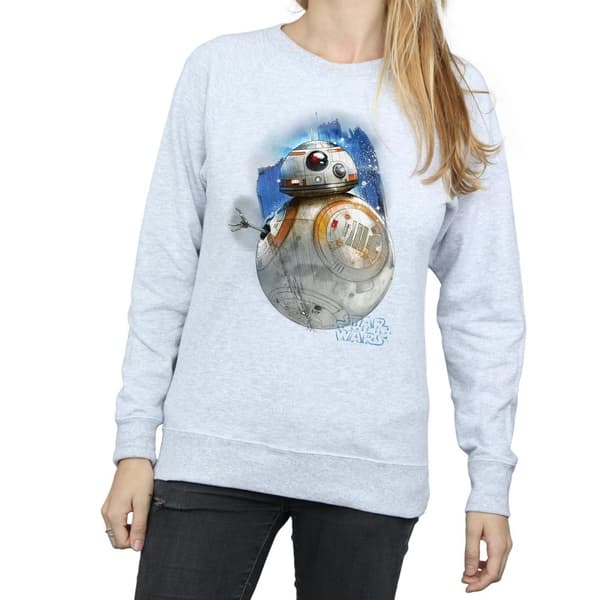 Star Wars Womens/Ladies The Last Jedi BB-8 Brushed Sweatshirt