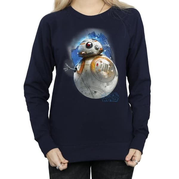 Star Wars Womens/Ladies The Last Jedi BB-8 Brushed Sweatshirt