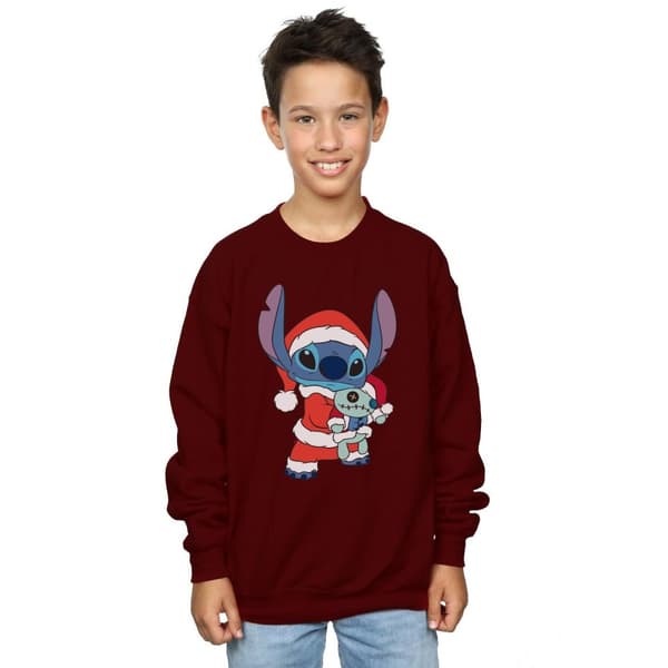 Disney Boys Lilo And Stitch Stitch Christmas Sweatshirt