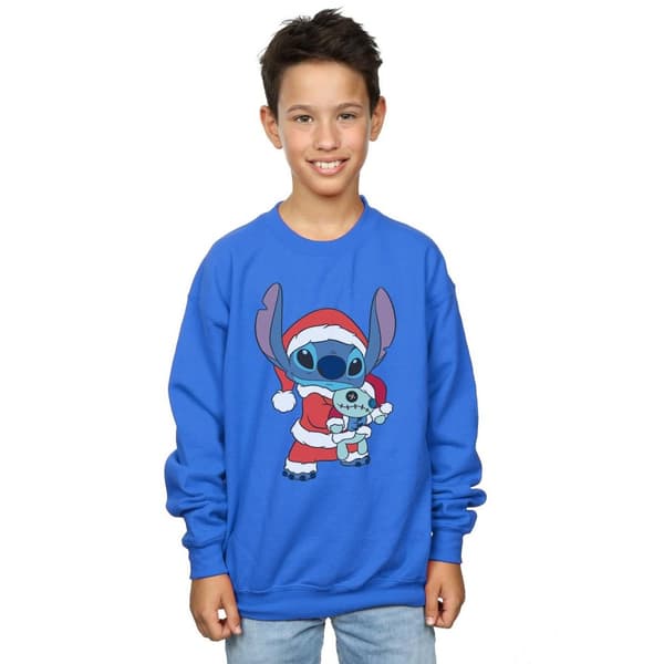 Disney Boys Lilo And Stitch Stitch Christmas Sweatshirt