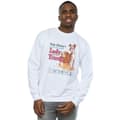 Miniatyrbillede 2 af 3: Disney Mens Lady And The Tramp Distressed Classic Poster Sweatshirt