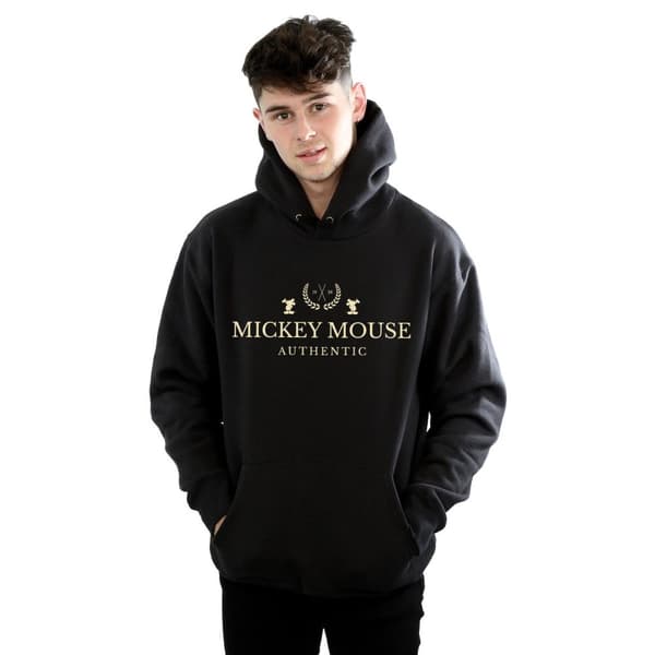 Disney Mens Mickey Mouse Authentic Hoodie
