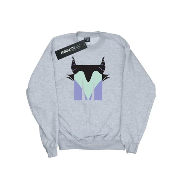 Disney Mens Alphabet M Is For Maleficent Sweatshirt